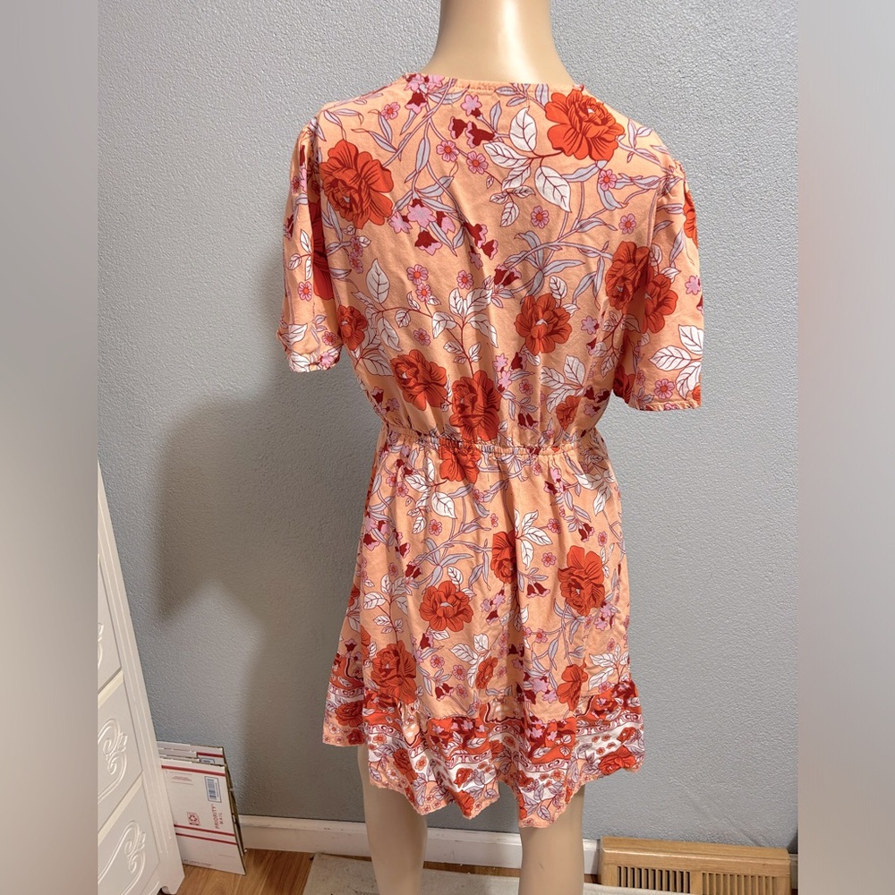 Bohemian floral dress size small - Picture 8 of 11